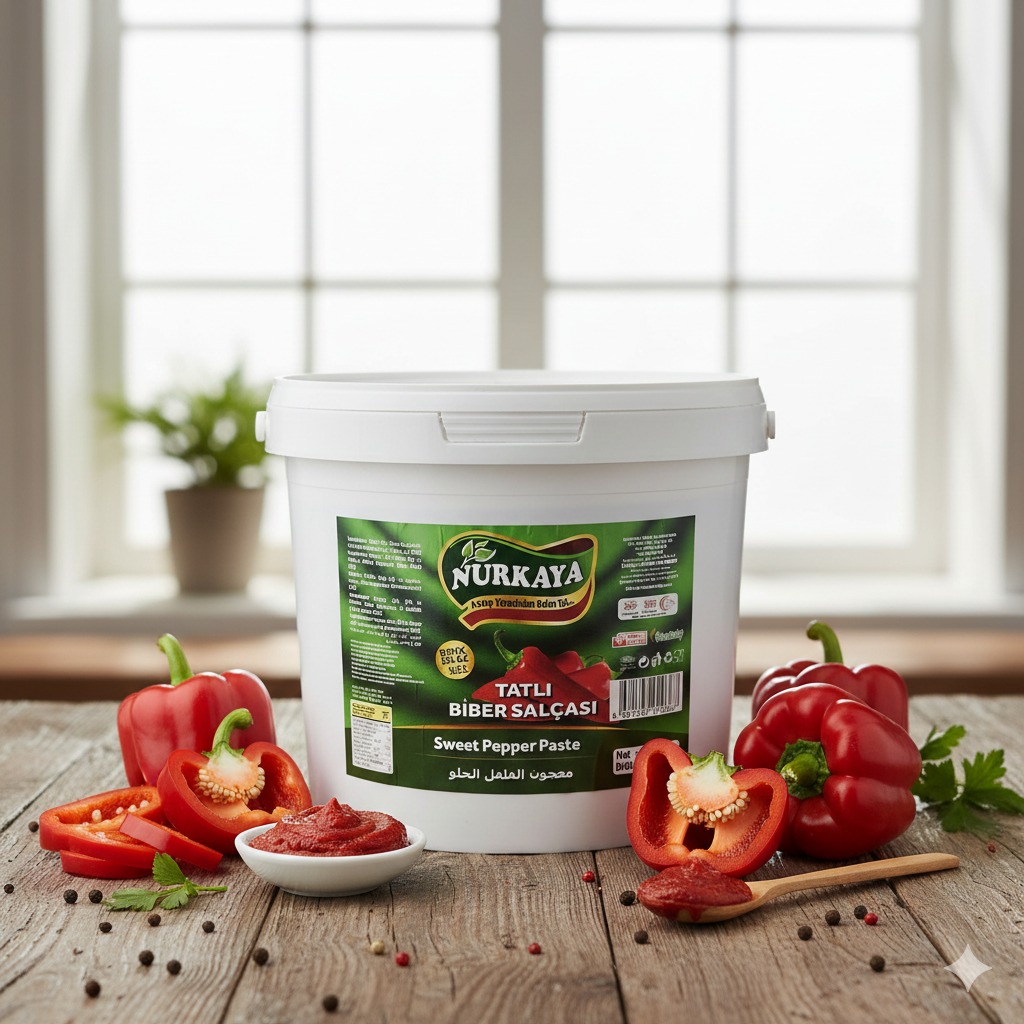 Nurkaya Tatlı Biber Salçası