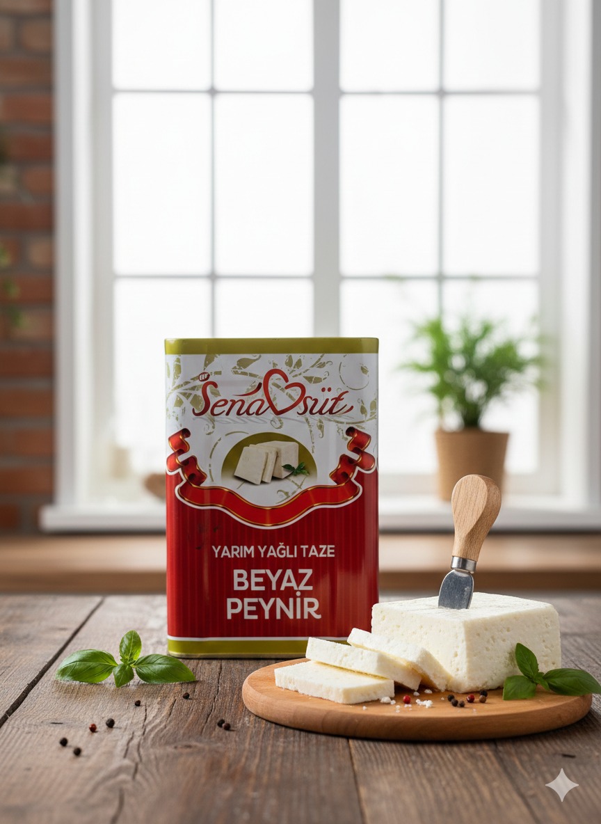 Sena Süt Yarim Yağlı Taze Beyaz Peynir